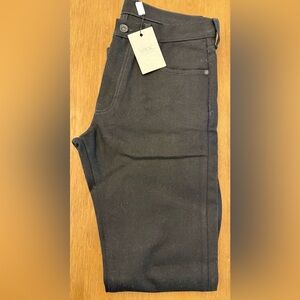 Men's Black Off White Jeans - Classic Fit